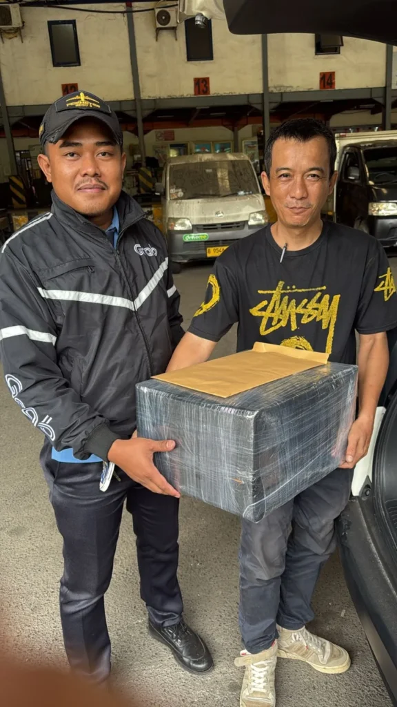 pengiriman cepat via udara